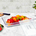 65mm Clear GN Pan 1/1 Food Tray with Lid