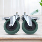 4" Swivel Castor Wheels with 2 Lock Brakes Casters