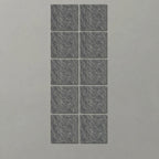 SOGA Peel & Stick Floor and Wall Tiles 30 x 30cm 10 Pack Grey Faux Marble