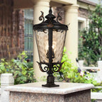 Vintage Lantern 71.2cm Wall Lamp Modern Aluminum & Glass Wall