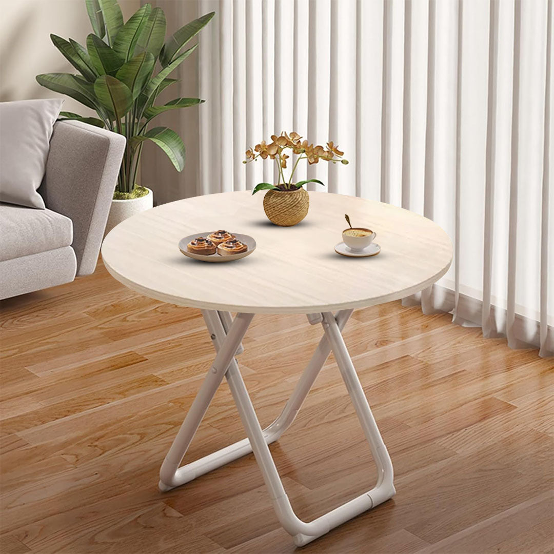 80cm Light Wood Color Table Versatile Use