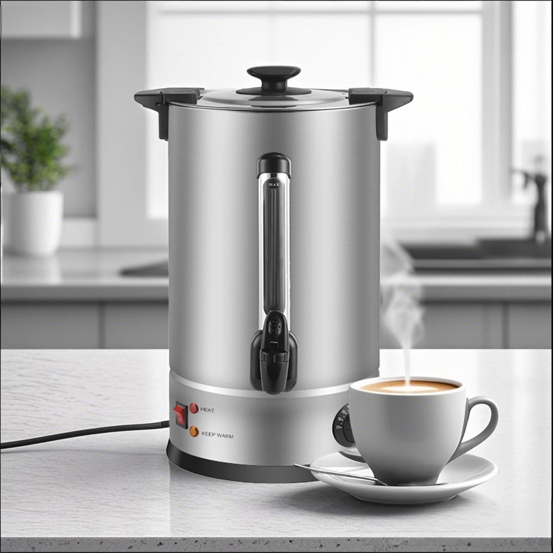 SOGA 2X 17L Electric Water Boiler 2800W Single Wall Stainless Steel