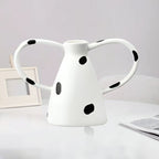 23.5x11cm Ornament Vase with Polka Dot