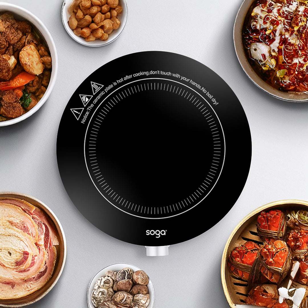 26cm Smart Electric Induction Cooktop Portable