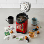 SOGA 2X 3.8L Red Stainless Steel Electric Thermal Pot Dispenser with 3 Dispensing Modes