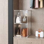 2 Tier Multifunctional PP Plastic Bag Box