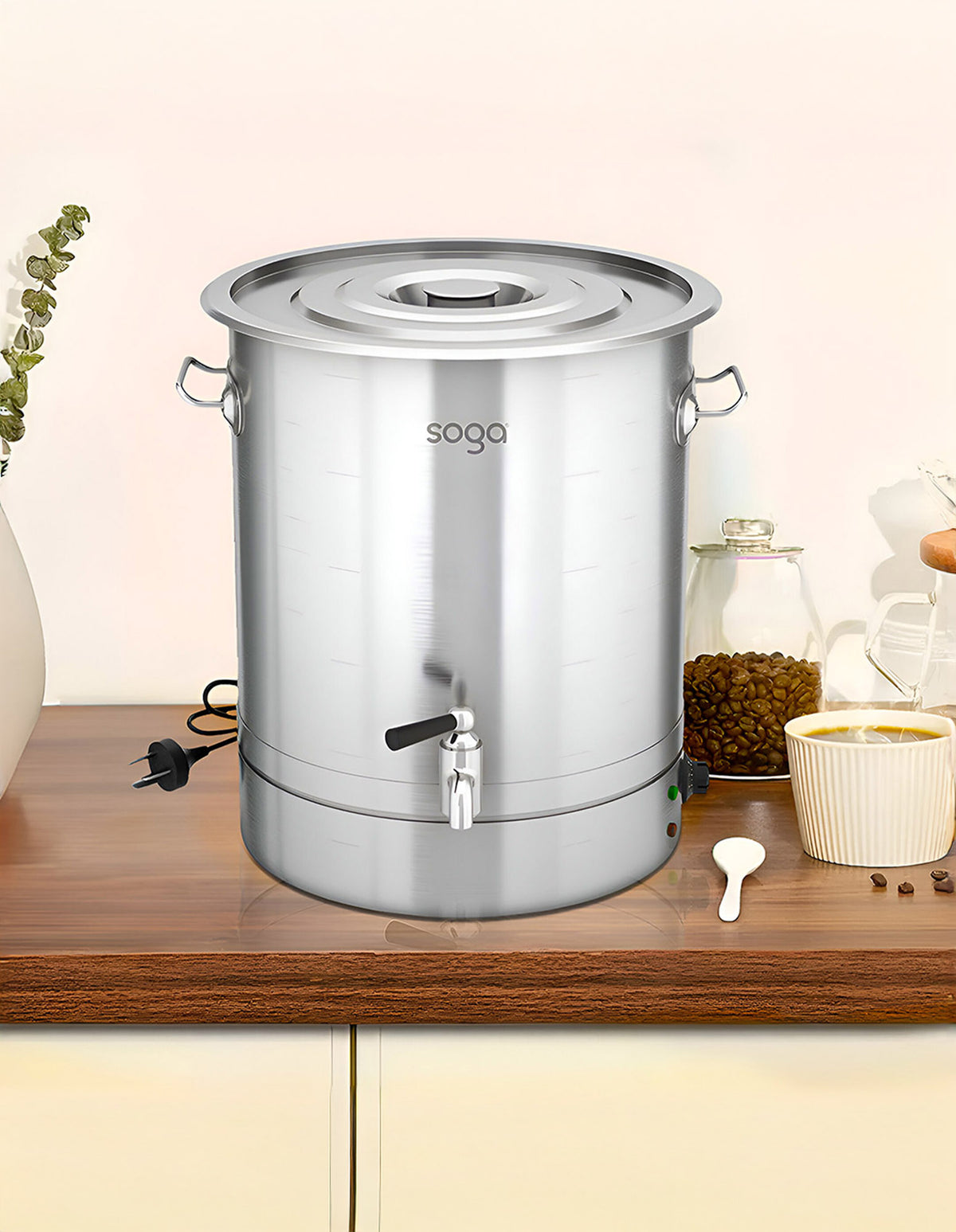 48L Stainless Steel URN Commercial Water Boiler
