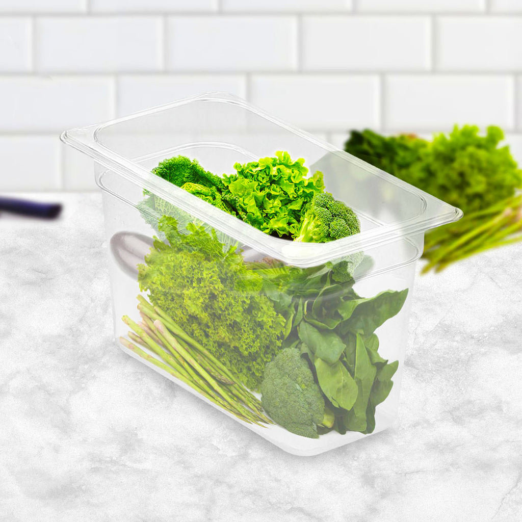 200mm Clear GN Pan 1/3 Food Tray