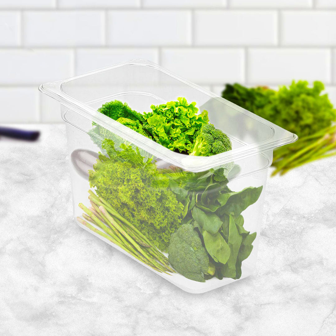 200mm Clear GN Pan 1/3 Food Tray