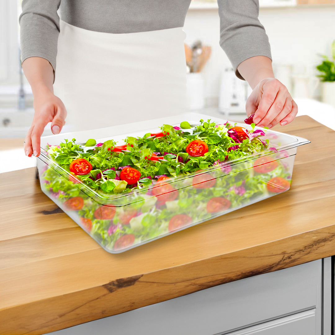 150mm Clear GN Pan 1/1 Food Tray