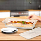 65mm Clear GN Pan 1/3 Food Tray with Lid