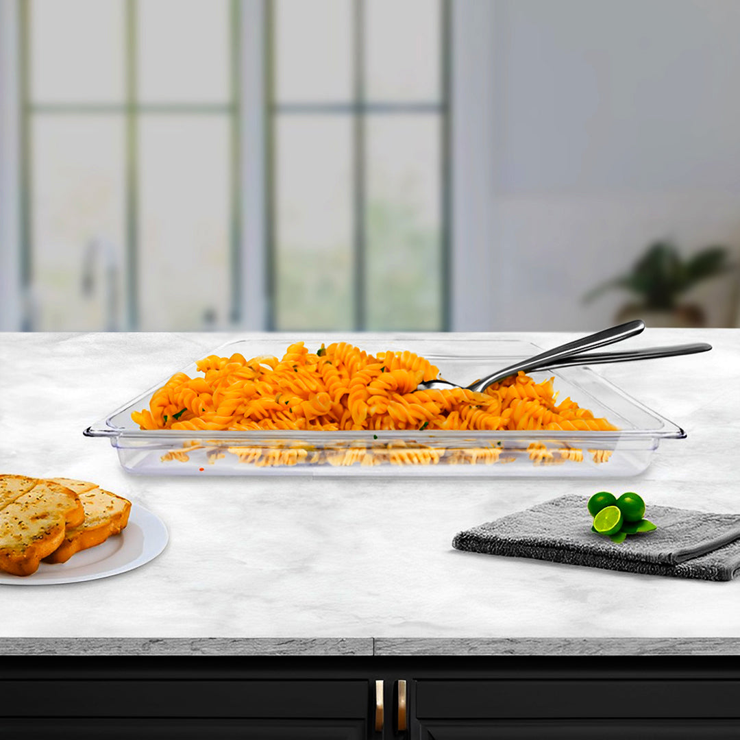 65mm Clear GN Pan 1/1 Food Tray
