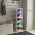 5 Tier Transparent Shoe Organiser