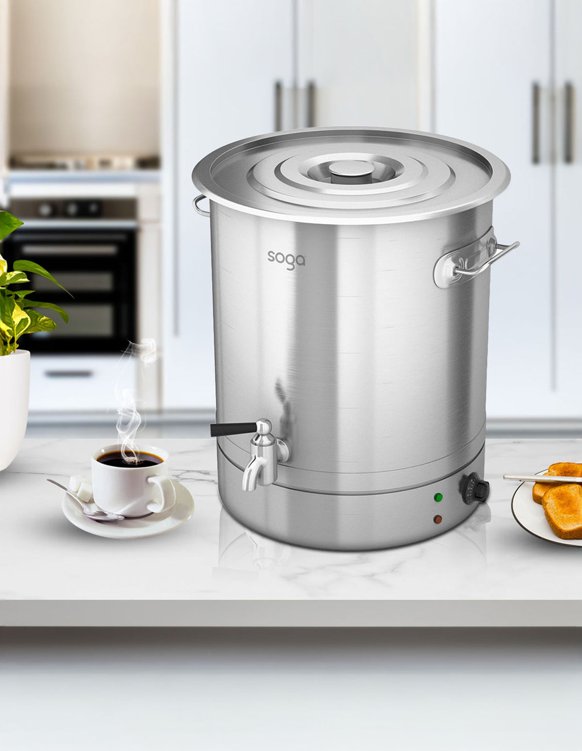 48L Stainless Steel URN Commercial Water Boiler