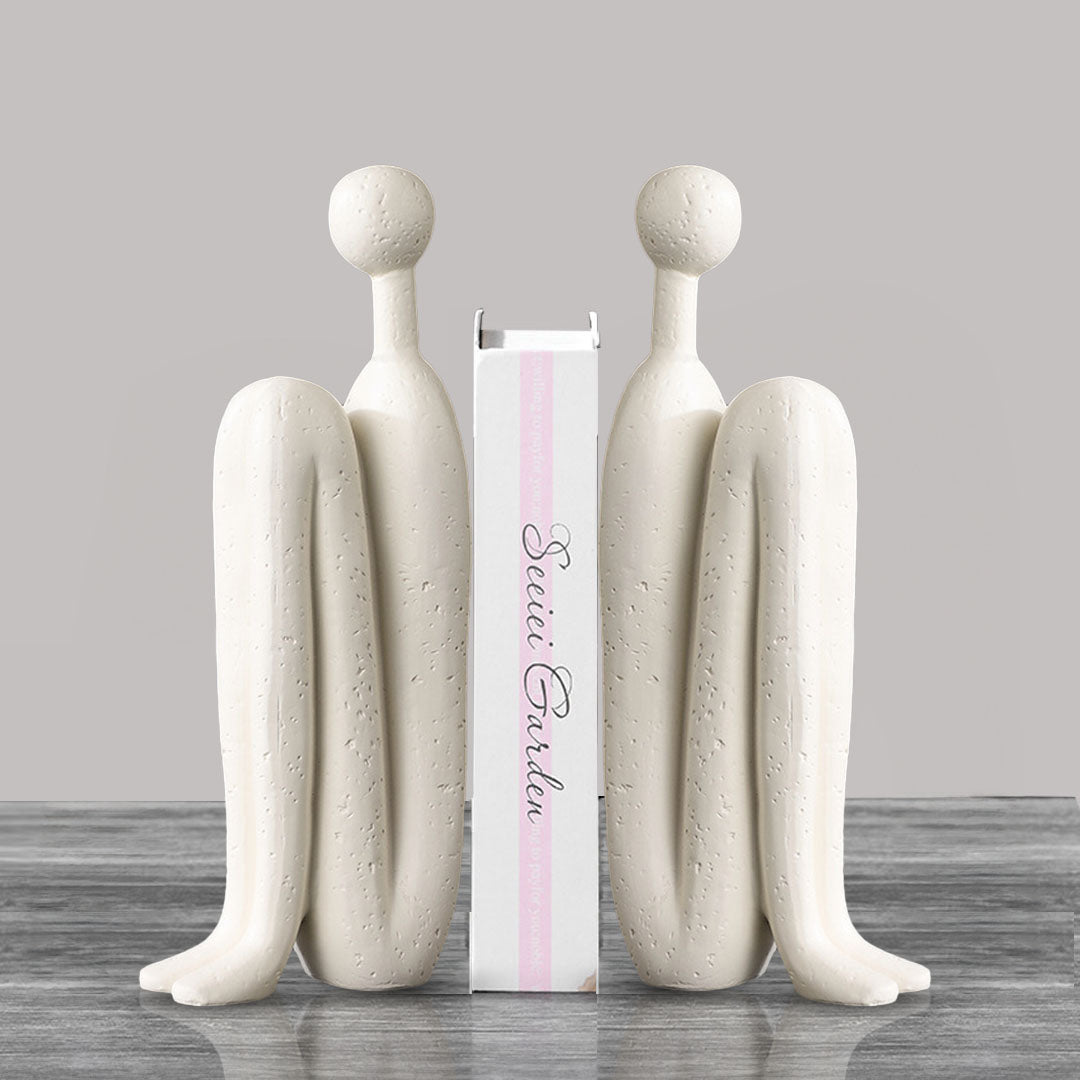 10x28cm Ornament Modern Stickman Art Sculpture Minimalist Resin