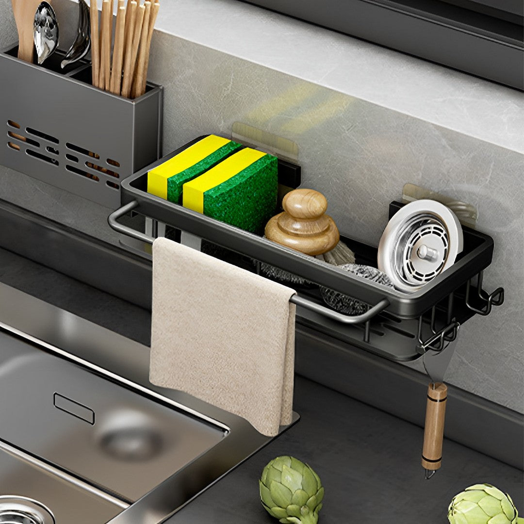 34cm Kitchen Sink Storage Rack