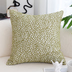 SOGA 2X 50cm Modern Olive Green Speckled Pattern Textured Throw Pillow