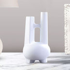 Ornament Modern Geometric Vase Minimalist Double Tube