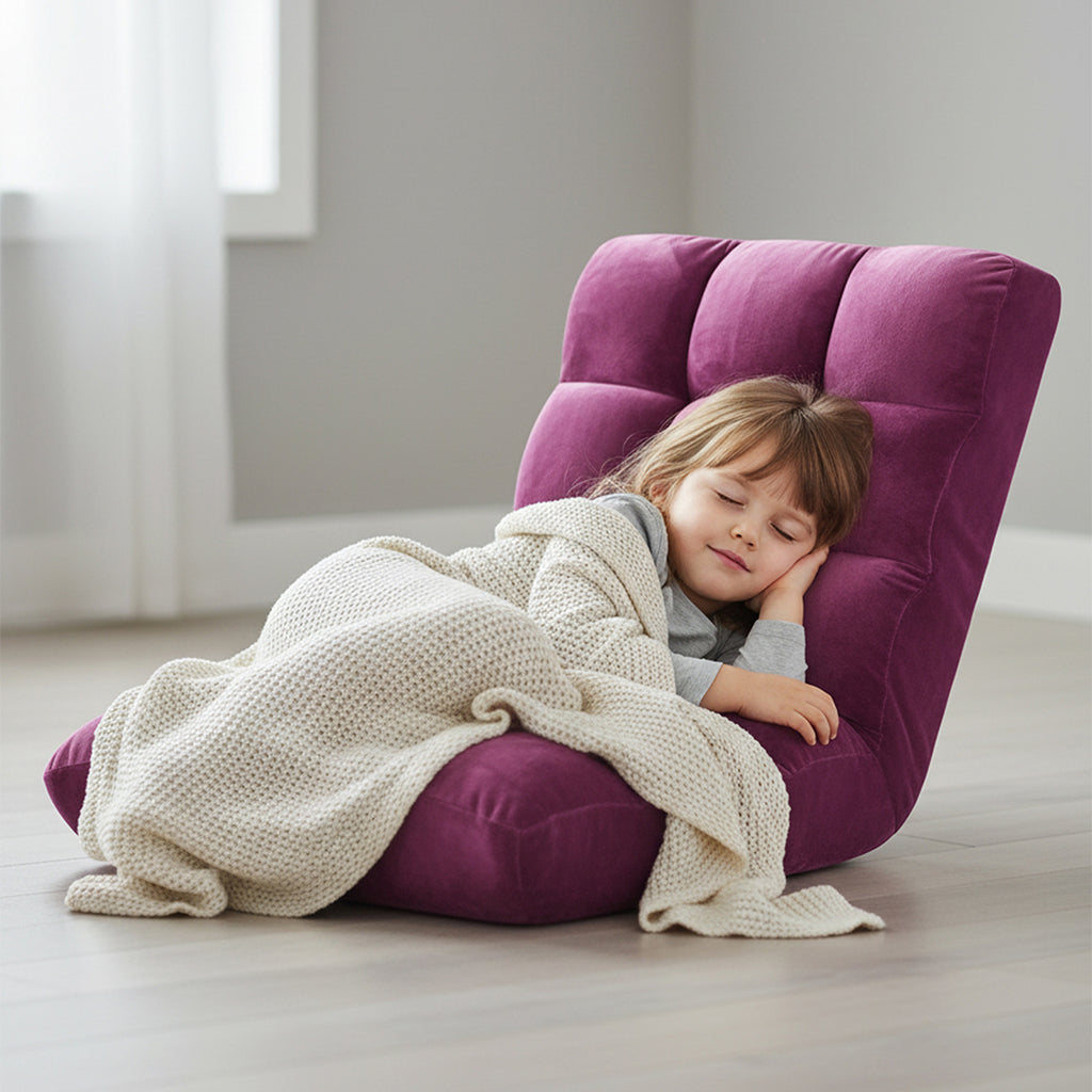 Recliner Lounge Sofa Cushion- Magenta