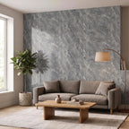 SOGA Peel & Stick Floor and Wall Tiles 30 x 60cm 10 Pack Grey Faux Marble