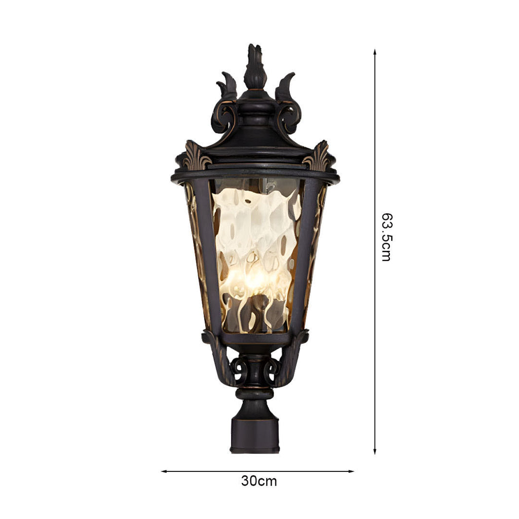 Vintage Lantern  63.5cm Outdoor Post Lantern Light