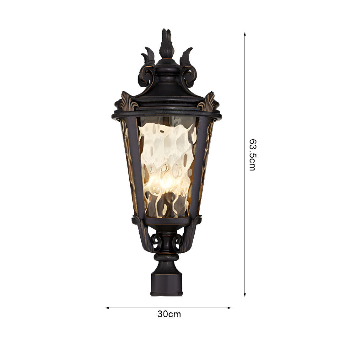 Vintage Lantern  63.5cm Outdoor Post Lantern Light