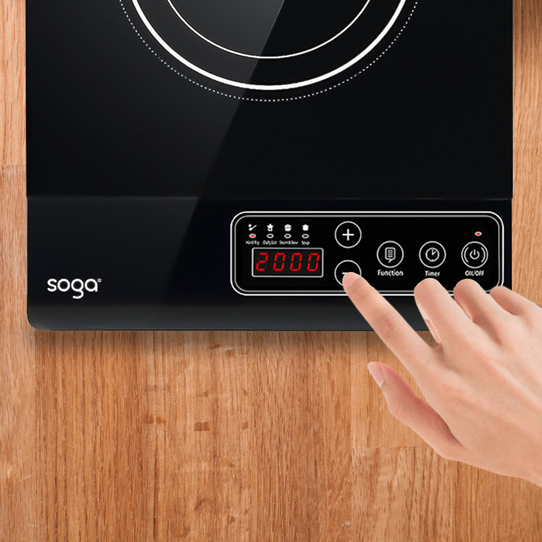 35.5cm Cooktop Electric Smart Induction Cook Top Portable