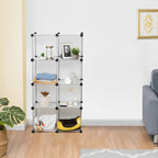 8-Cube Transparent Shelf Box
