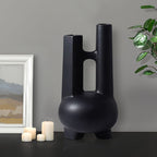 Ornament Modern Geometric Vase Minimalist Double Tube