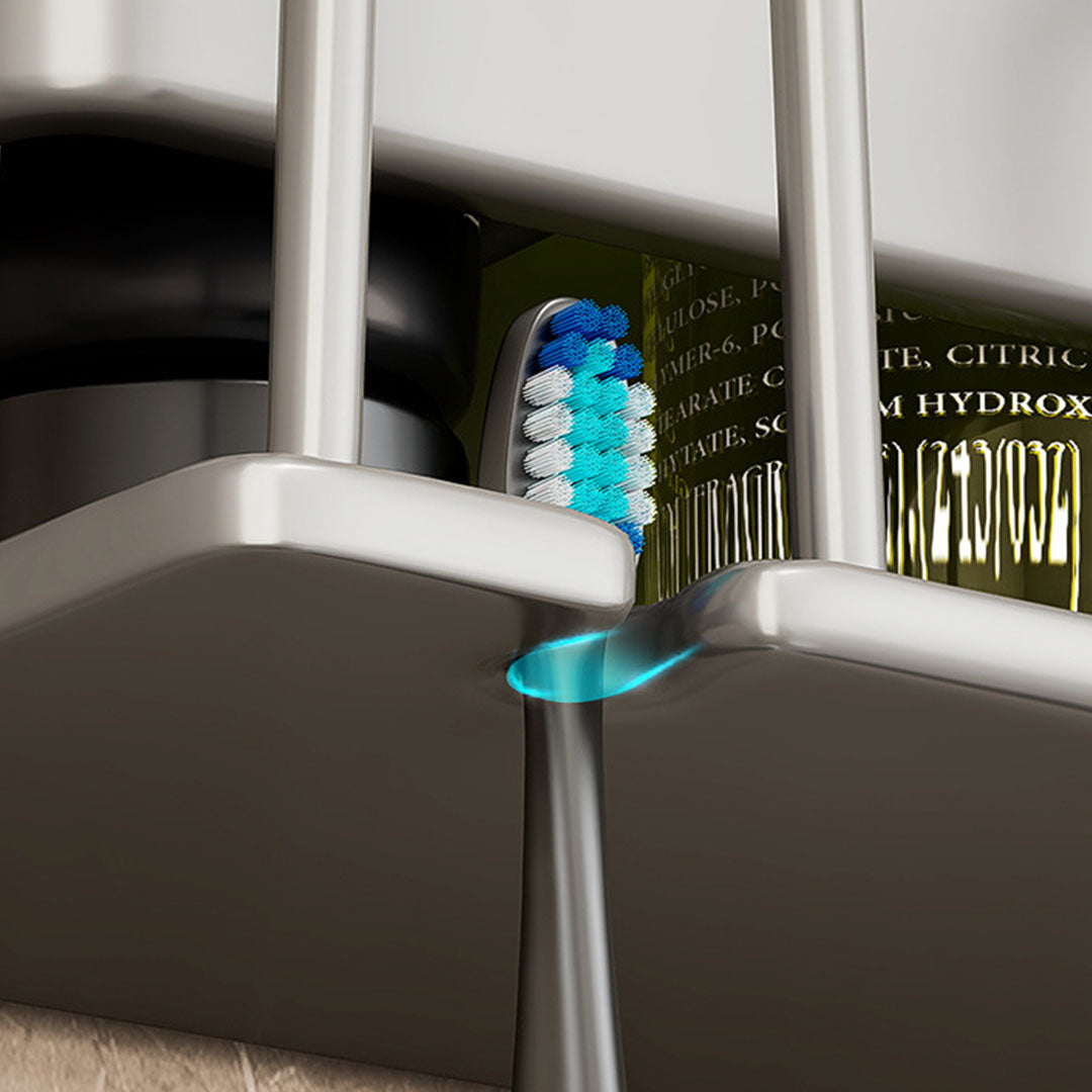 27cm Wall-Mounted Bathroom Storage Shelf Rack