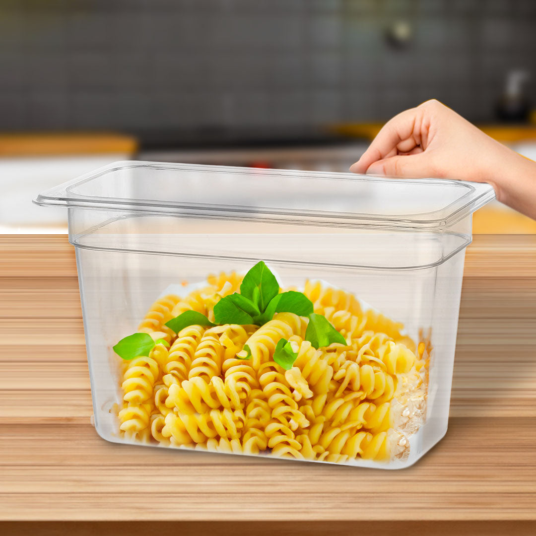 200mm Clear GN Pan 1/3 Food Tray