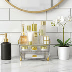 3 Tier Transparent Multifunctional Countertop Cosmetic Storage Organiser