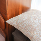 SOGA 2X 50cm Neutral Beige Speckled Pattern Contemporary Throw Pillow