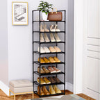 8 Tier Shoe Storage Shelf with Handle
