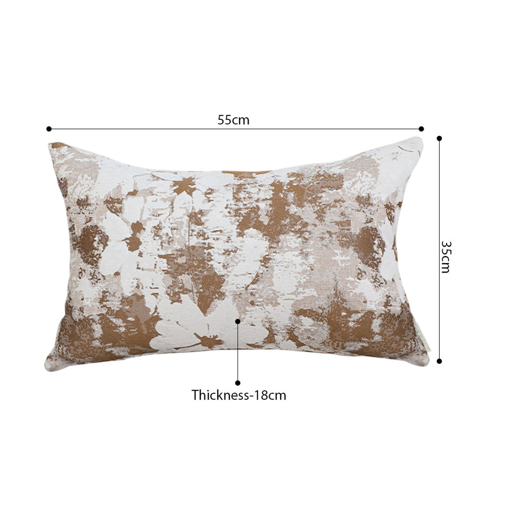 SOGA 2X 35cm Rustic Weathered Lumbar Throw Pillows