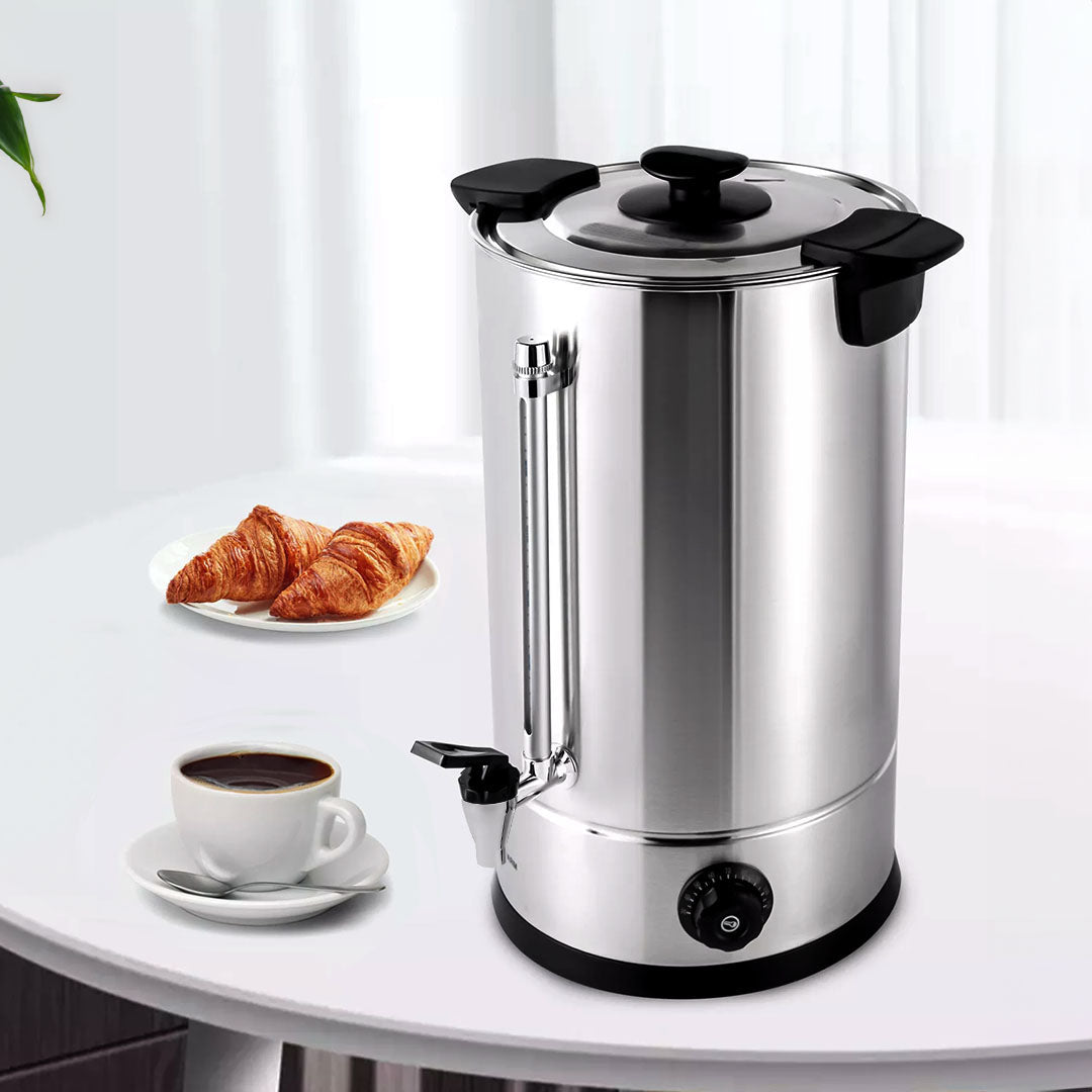 SOGA Electric Water Boiler – 12L Stainless Steel Hot Water Urn