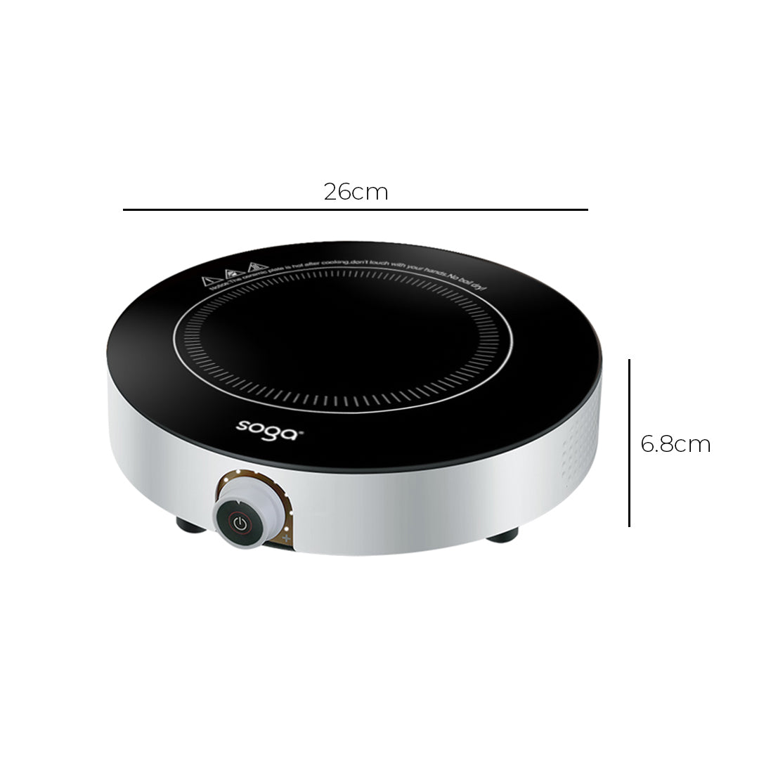26cm Smart Electric Induction Cooktop Portable