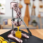 Stainless Steel Manual Juicer Gold