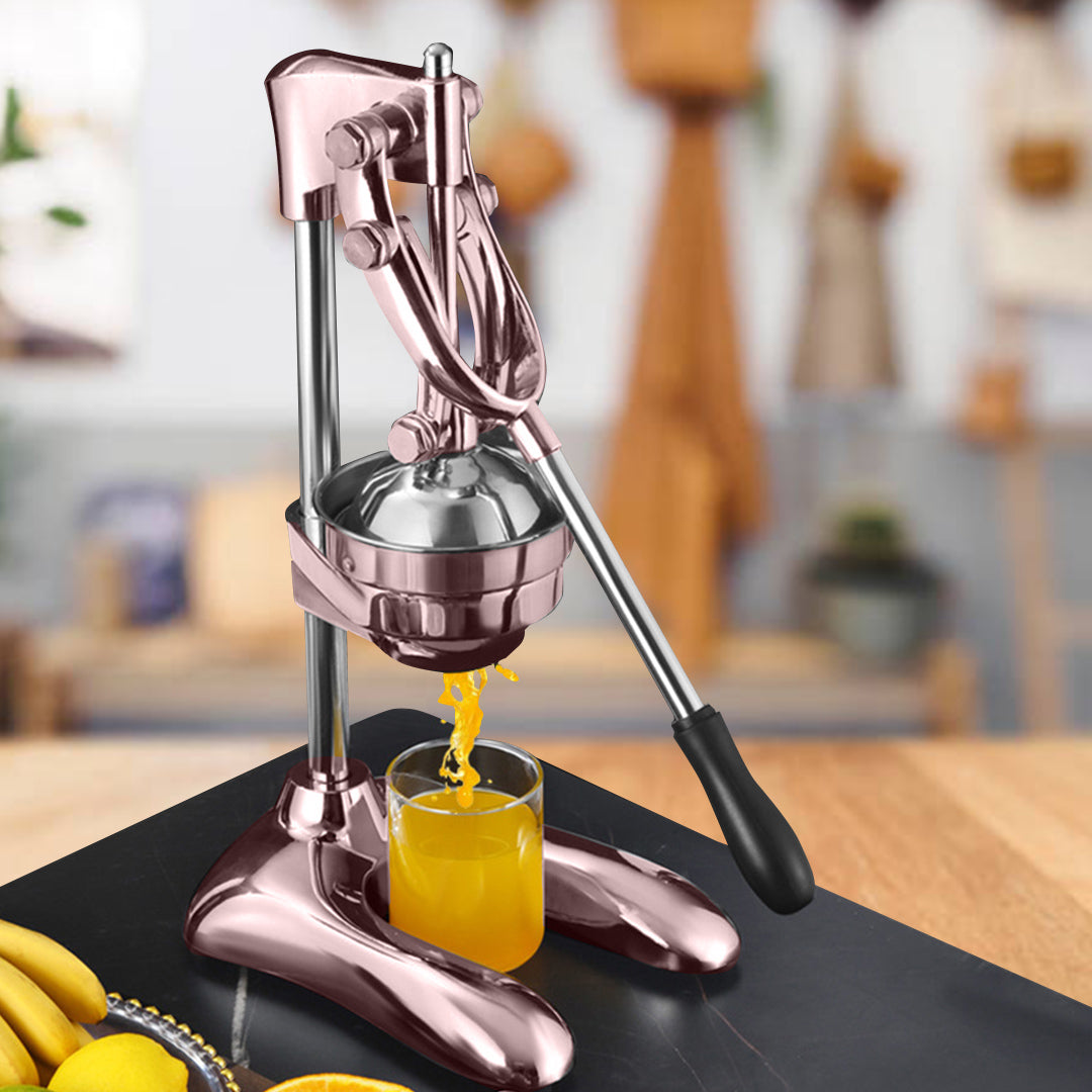Stainless Steel Manual Juicer Gold