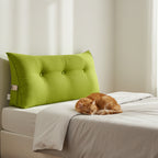 100cm Green Wedge Bed Cushion