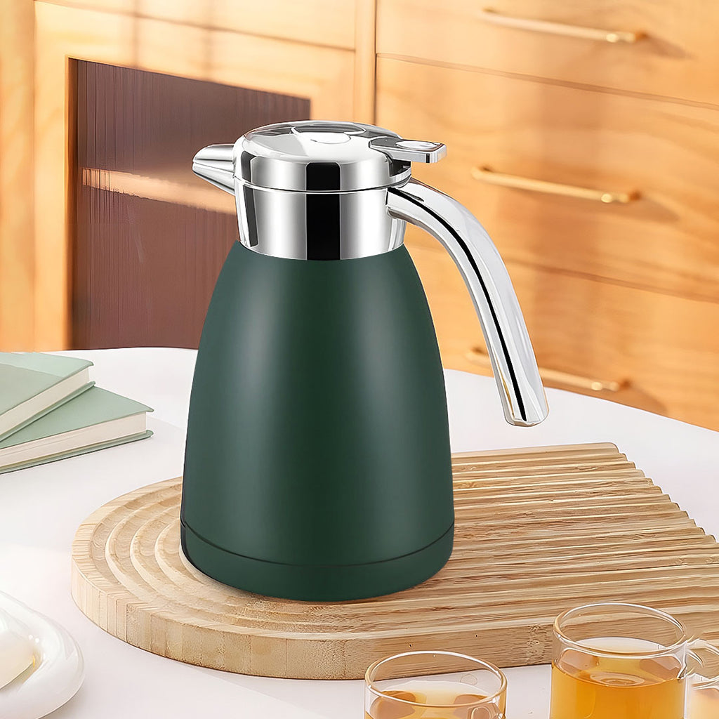 1.2L Stainless Steel Water Bottle Green