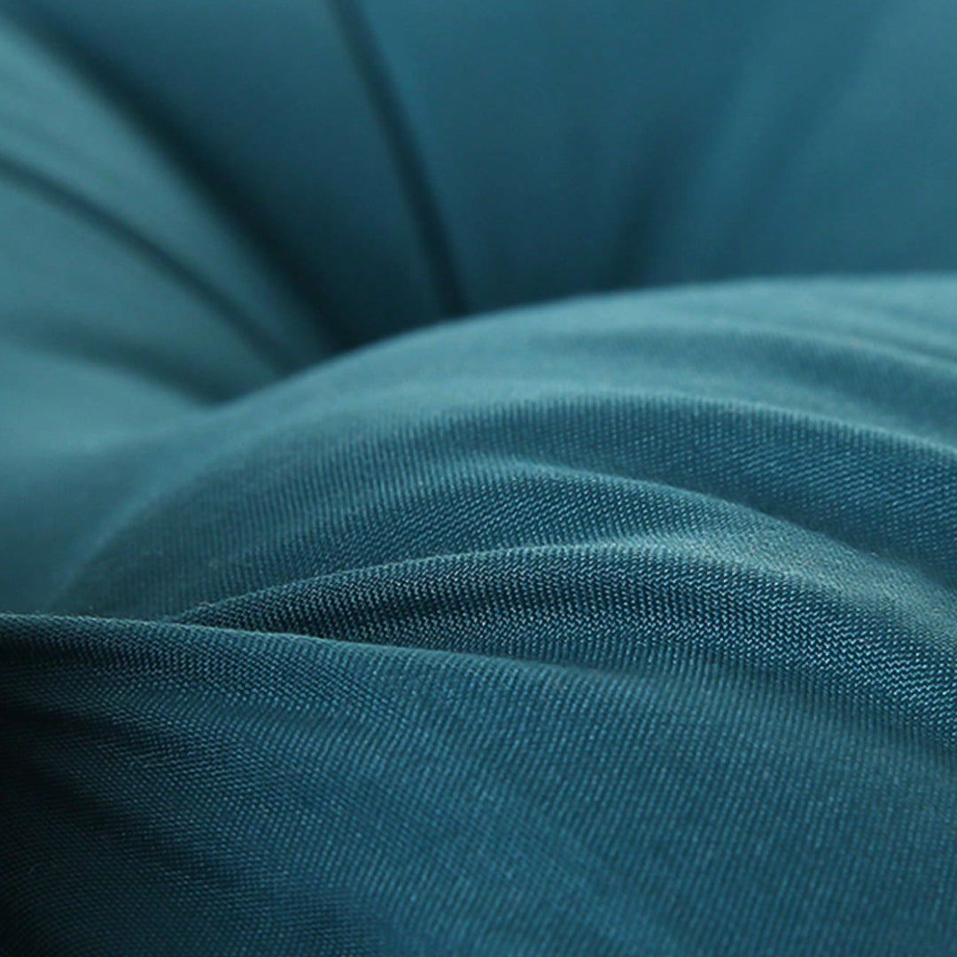 SOGA 2x120cm Crown Pillows Tufted Teal Headboard Cushion Set