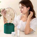 Green 360 Degree Rotating LED Light  Jewelry Storage Organiser