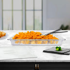 65mm Clear GN Pan 1/2 Food Tray with Lid