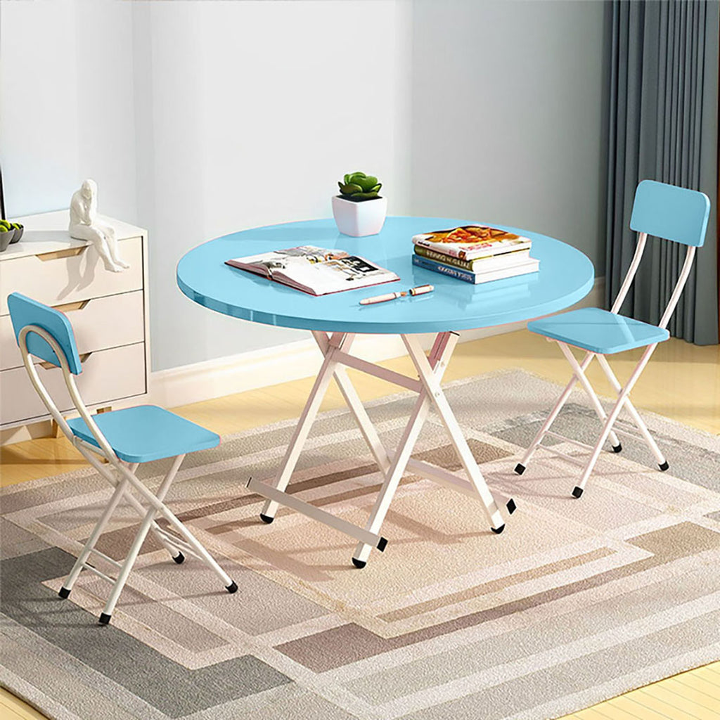 Blue Round Dining Table – Soga International