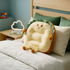 Smiley Face Toast Bread Cushion