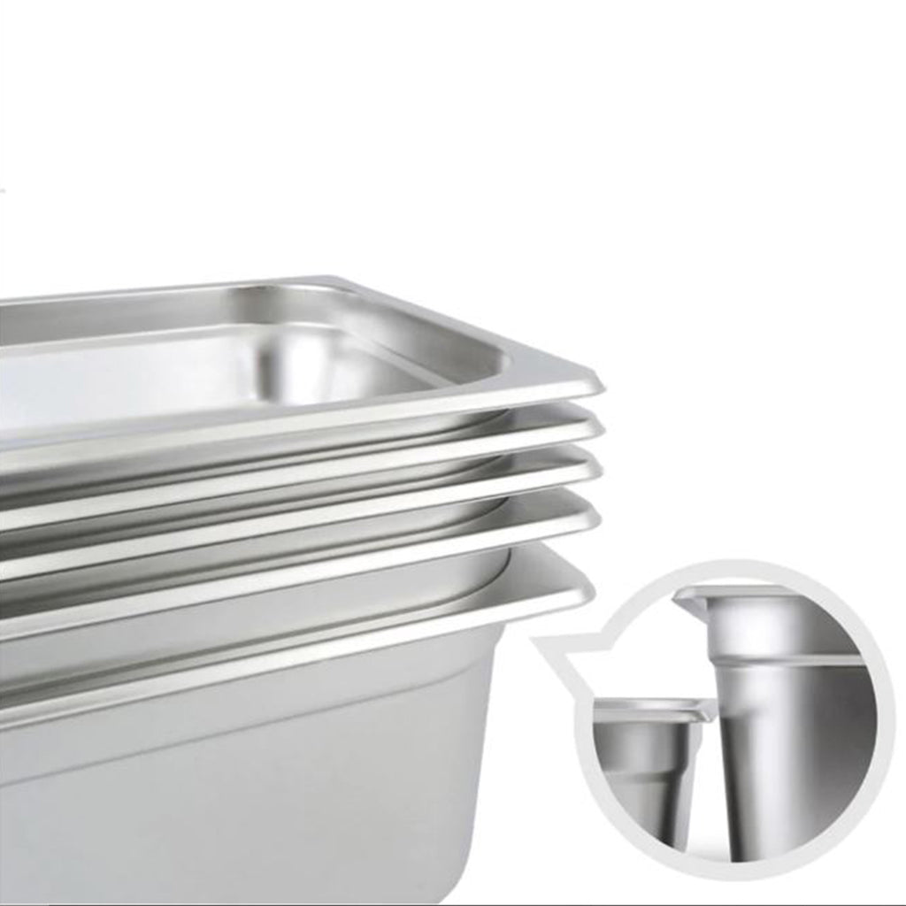 Gastronorm GN Pan Full Size 1/3 GN Pan 20cm Deep