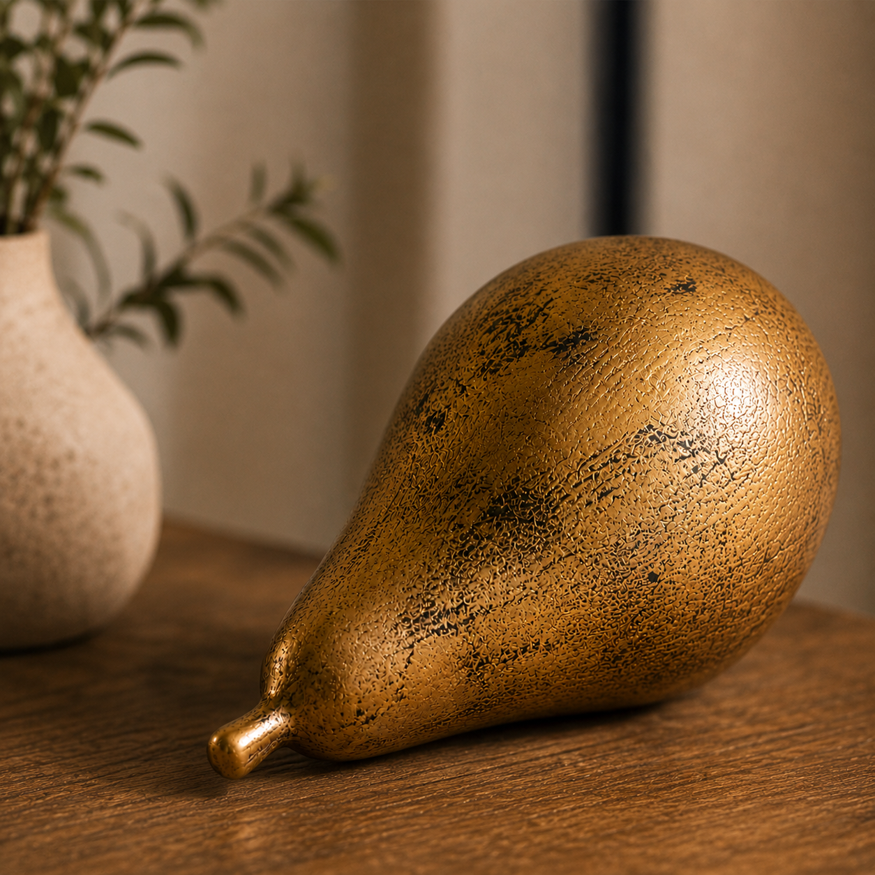 SOGA (8x11cm) Brown Ceramic Ornament Home Decor