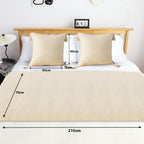 1.5m Bed Vintage Scarf Runner Bedding Tail Pad Flag For Home Hotel Set of 3