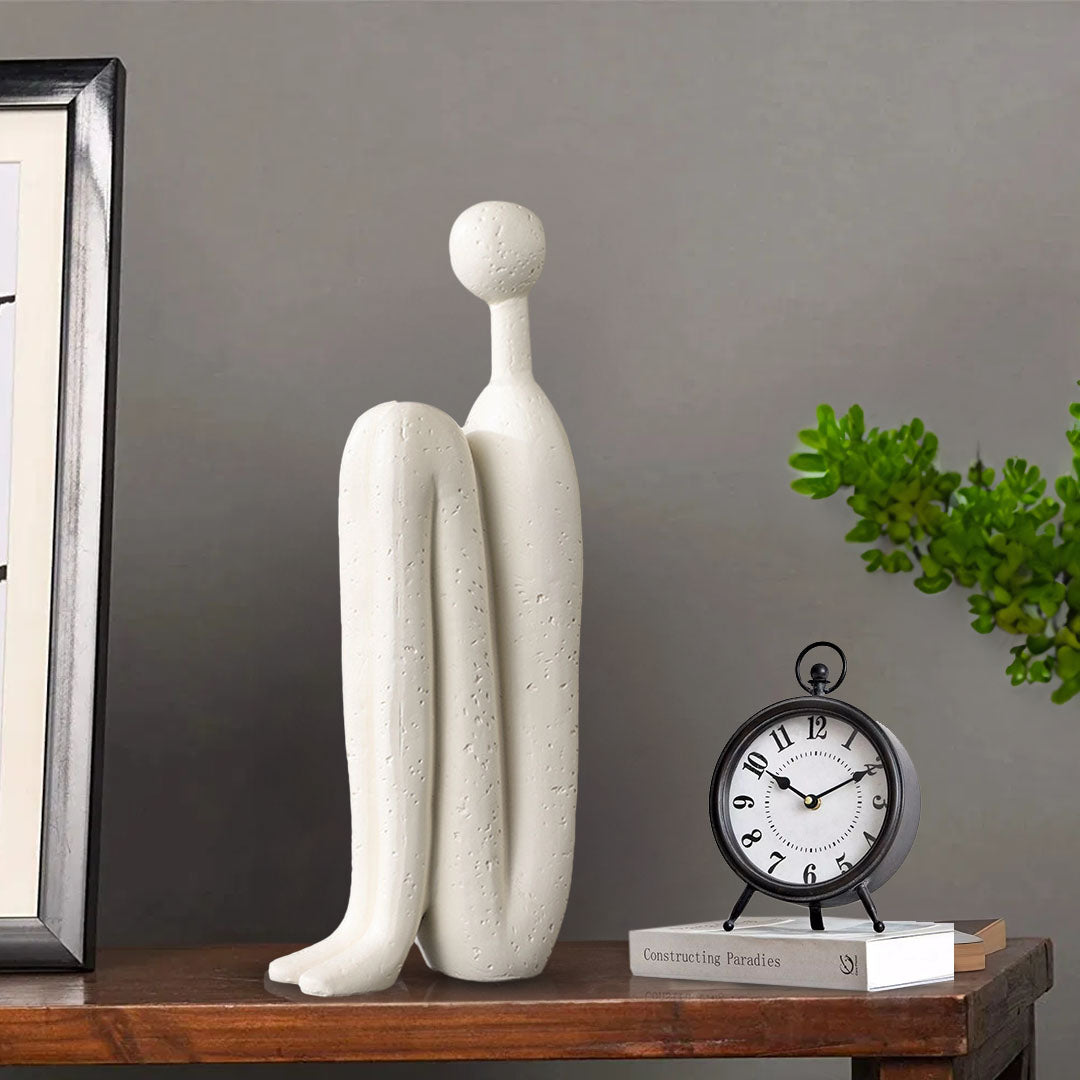 10x28cm Ornament Modern Stickman Art Sculpture Minimalist Resin